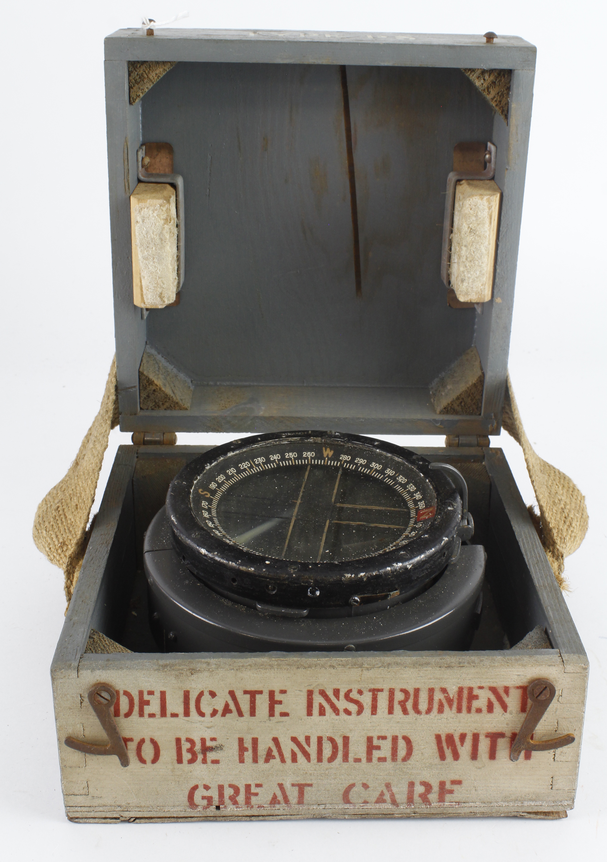 RAF WW2 P8 aircraft compass as fitted to fighters such as spitfires, hurricanes etc. In superb