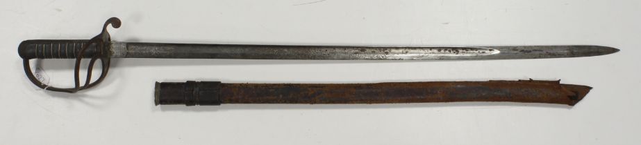 1821 Pattern Officers Sword by Henry Wilkinson Pall Mall London, blade 35" with Wilkinson logo and