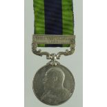 IGS EDVII with NWF 1908 clasp (294 Sepoy Rulia Singh 45th Sikhs)