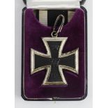 German 1870 Grand Cross of the Iron Cross (magnetic) with ribbon and case