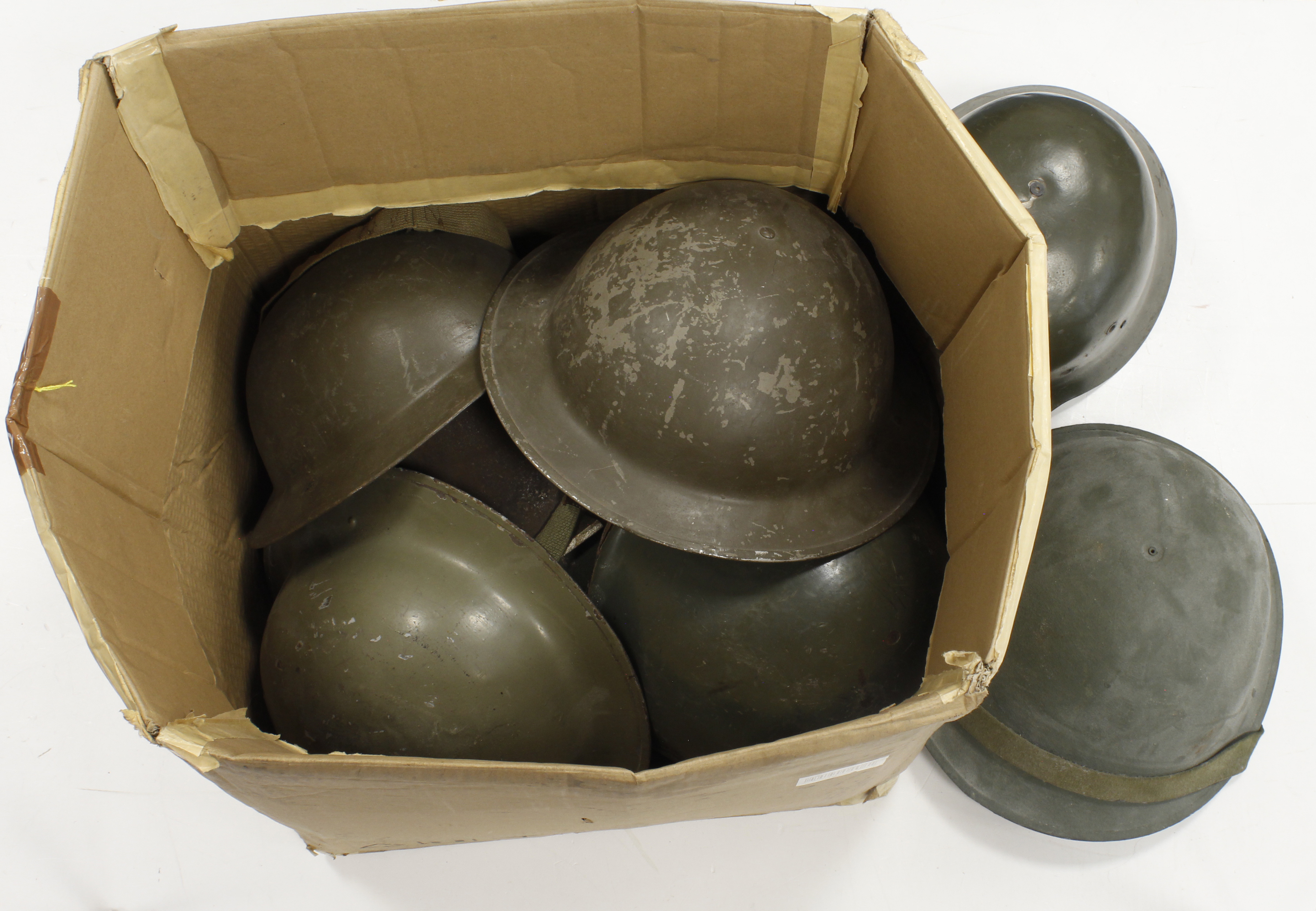 Box of various Helmets (qty) Buyer collects