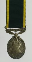 Efficiency Medal GVI with Territorial clasp (2069314 Spr S D Pinch RE)