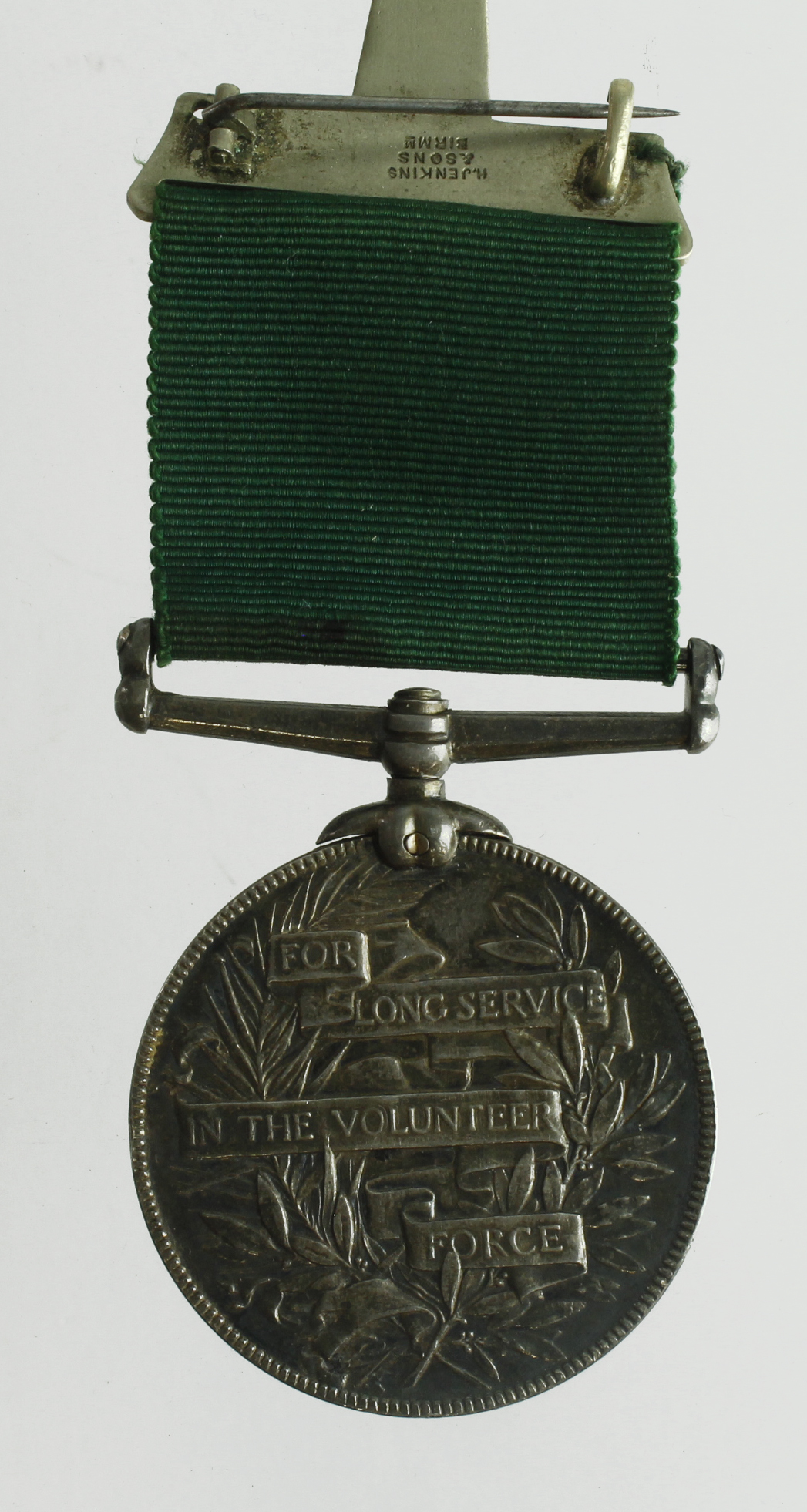 Volunteer Force LS Medal QV unnamed as issued - Image 2 of 2