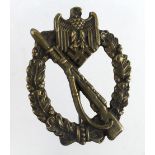 Germany from a one owner collection, an Infantry Assault badge in bronze.