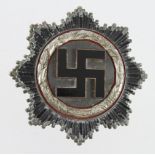 German Third Reich German Cross marked 1 on pin.