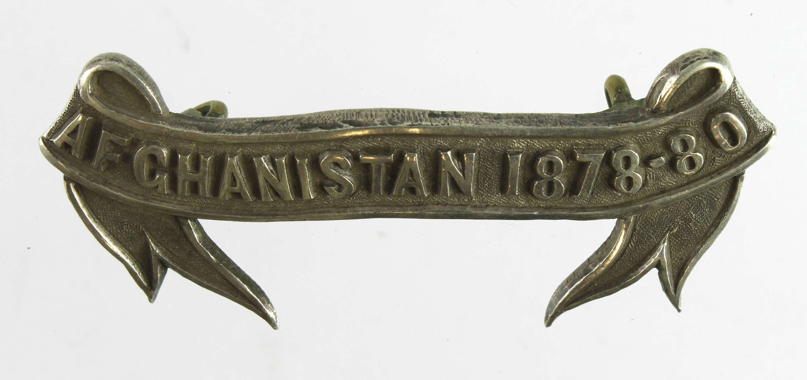 Pouch badge scroll 'Afganistan 1878-80'. (80mm)