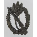 German from a one owner collection a Wehrmacht war badge Infantry Assault badge in heavy form.