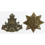 Badges Canadian cap badges Le Regiment De Levis and Le Regiment Du Saguenay (Skully Montreal) 2.