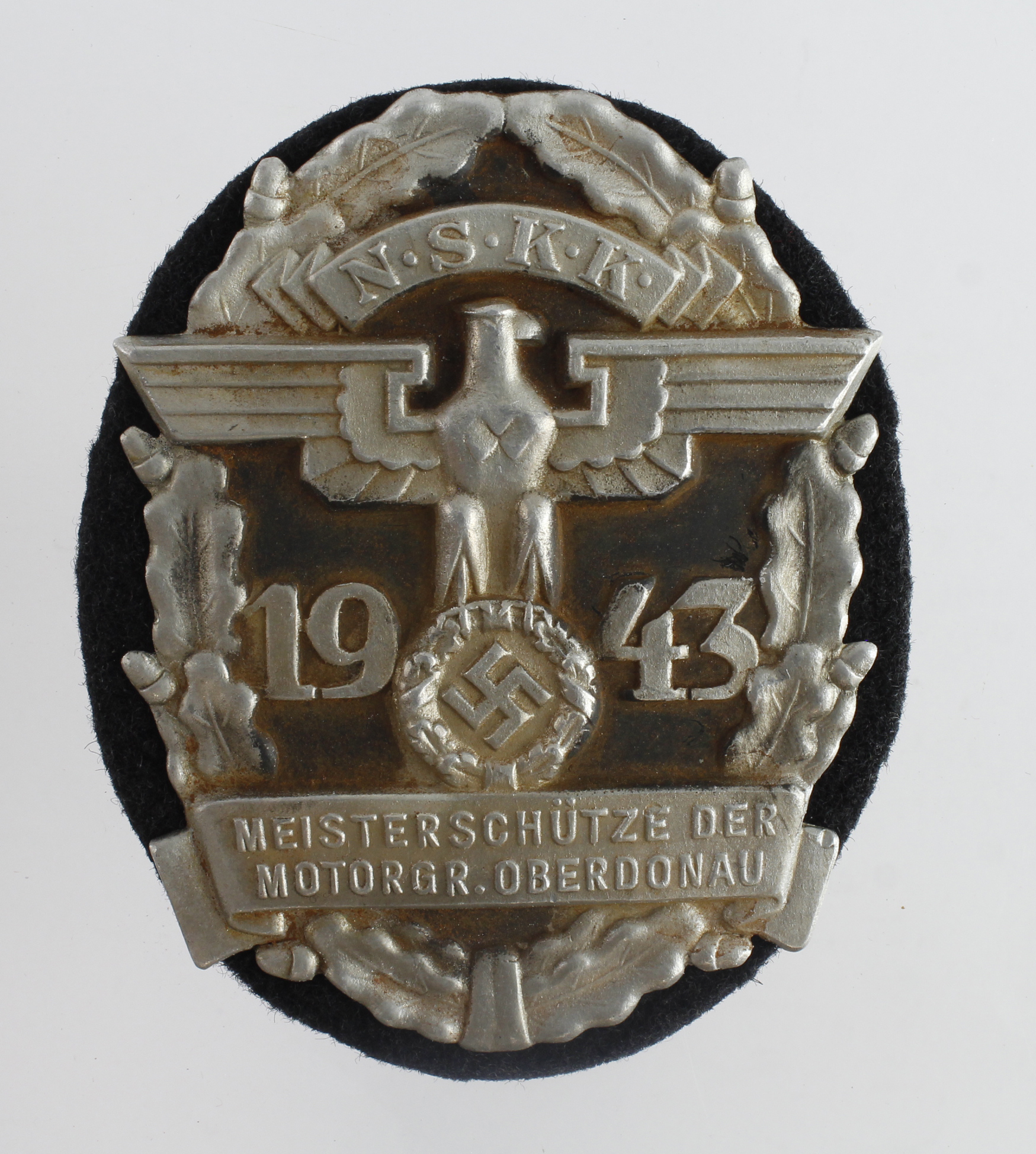 German NSKK 1943 rally badge.