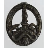 Germany from a one owner collection an SS Anti Partisan / Guerilla War badge in bronze.