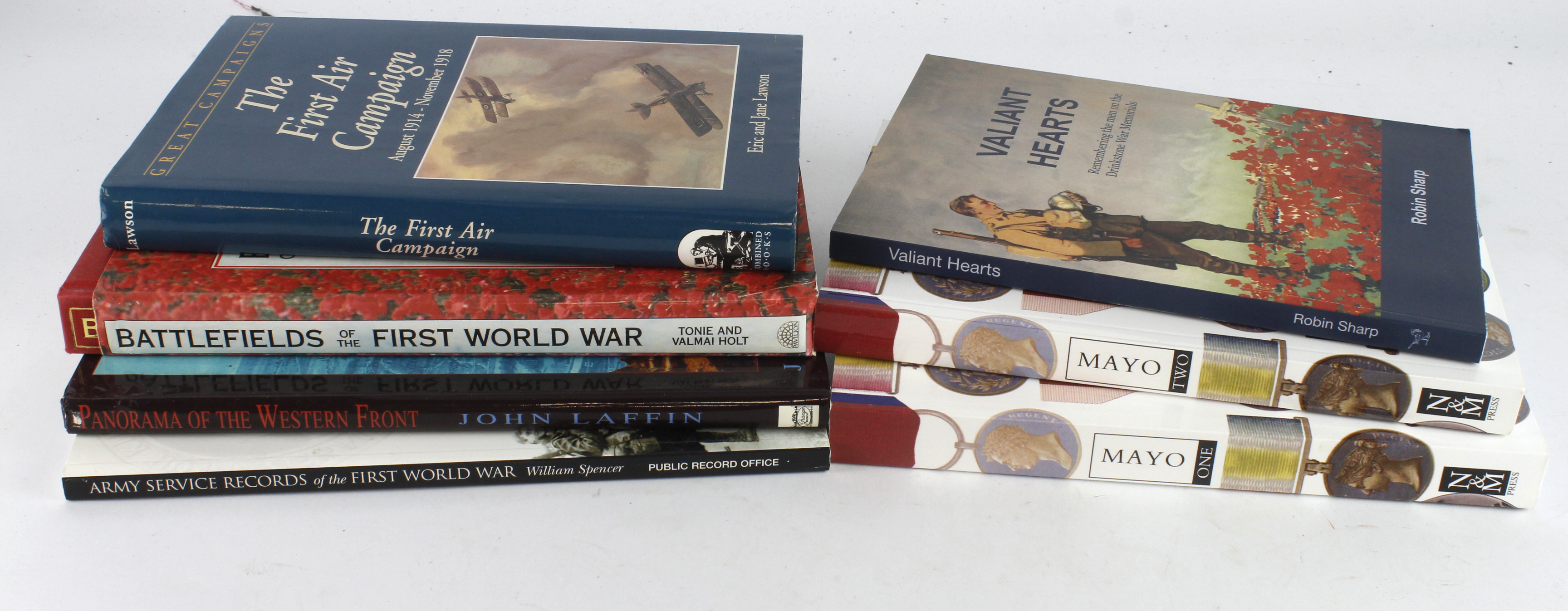 Books selection of mostly WW1 medal researching etc.