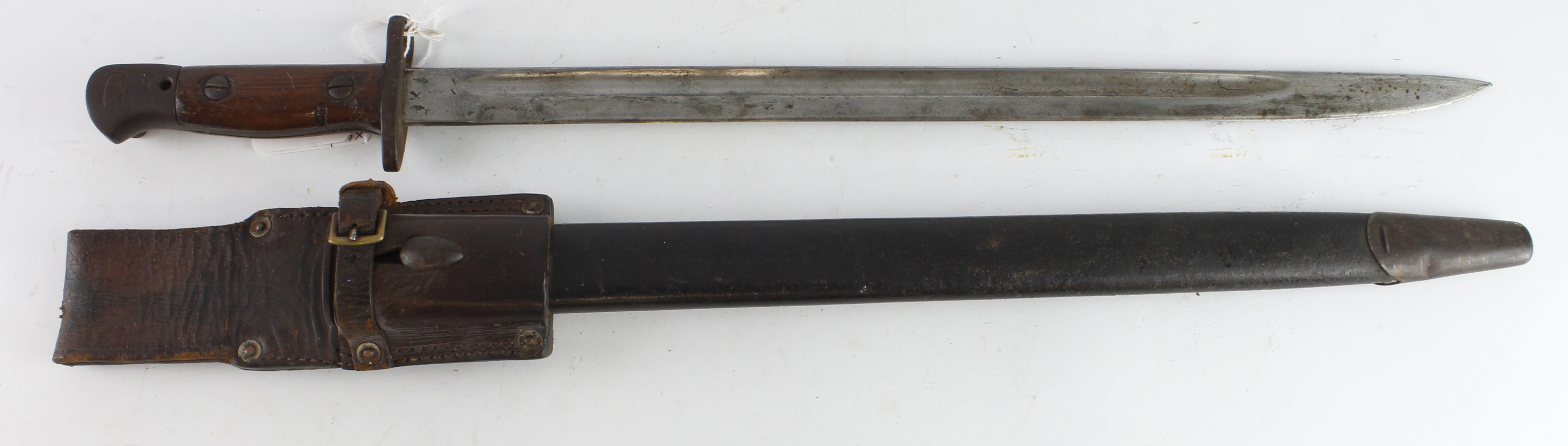 Scarce and interesting P07 bayonet made by "CV" (Vickers Crayford) in Nov 1918. Only 10000