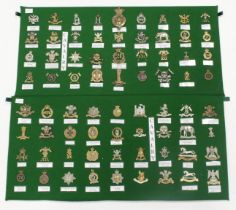 Badges collection of seventy two hat badges all cavalry regiments including 17th, 21st Lances