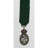 Miniature medal - Indian Volunteer Forces Officers Decoration GV