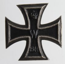 Germany from a one owner collection, an Iron Cross 1st class Prinzen size, unusual.