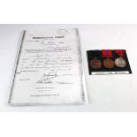 Police medal group of three to inspector F Gray Metropolitan Police with Jubilee 1897and