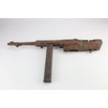 German MP 40 relic sub machine gun found in a possible trench Falaise, Normandy. The item is free
