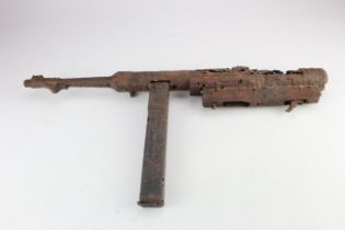 German MP 40 relic sub machine gun found in a possible trench Falaise, Normandy. The item is free