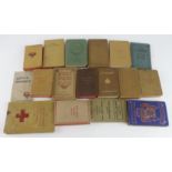 WW1 and WW2 soldiers pocket bibles collection of fifteen all different types.