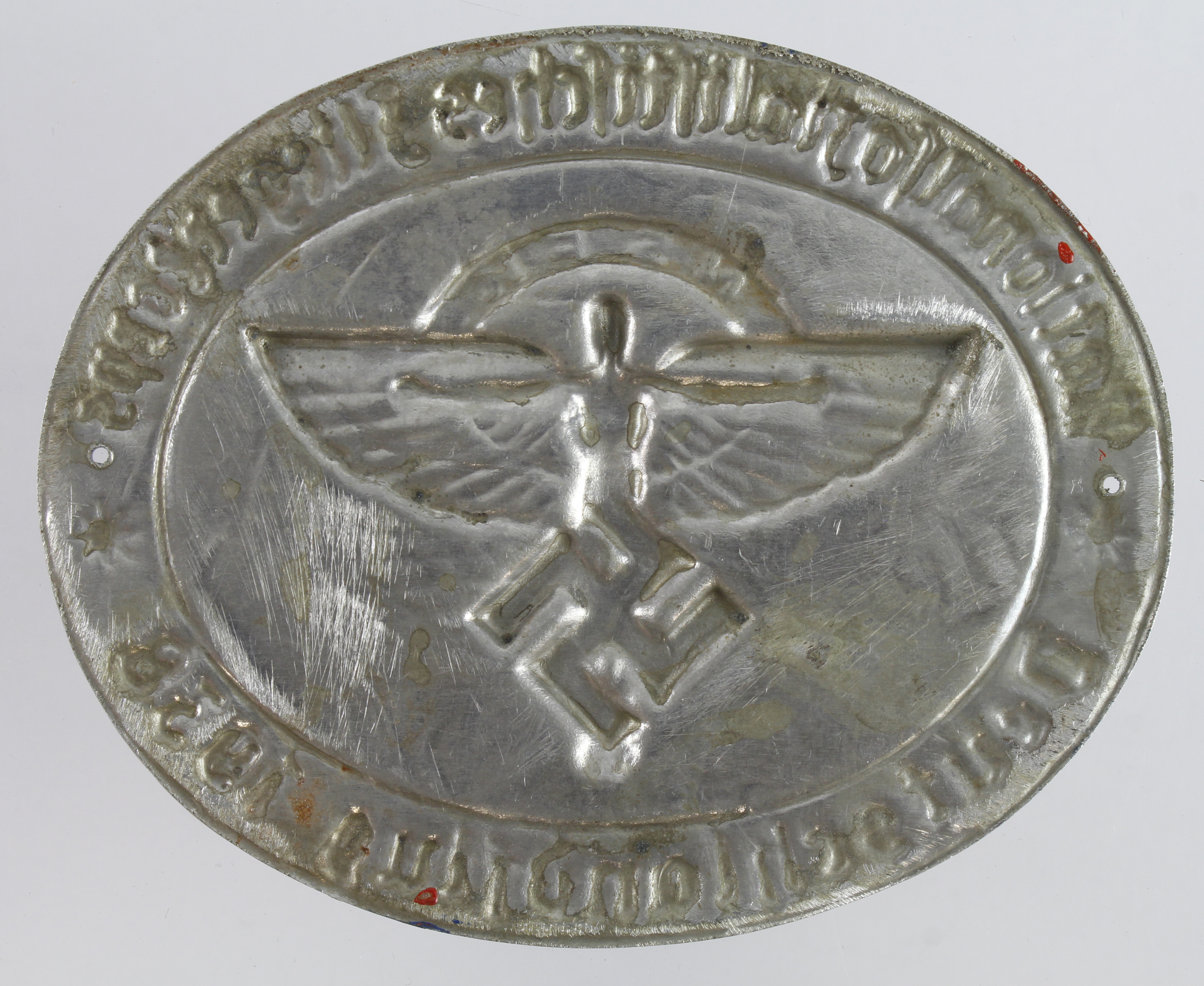 German NSFK Deutschlandflug 1938 rally badge. - Image 2 of 2