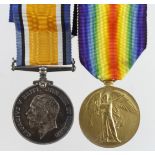 BWM & Victory Medal (K.6317 A MacLeod STO 1 RN). With copied research, born Gateshead on Tyne,