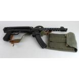 Polish PPS 43 7.62 mm sub machine gun with current EU certificate comes with 3 spare mags in case.