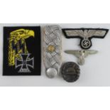 German Third Reich insignia, wound badge etc.