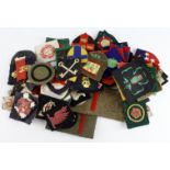 Cloth Badges: British Army WW2 and later formation sign badges, all in excellent condition. (