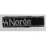 Germany from a one owner collection an SS cuff title Germanske SS Nord.