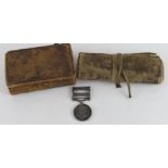 Indian Mutiny Medal with bars Lucknow / Relief of Lucknow (E. Hemmings. 2nd Bn Mily Train), clasp