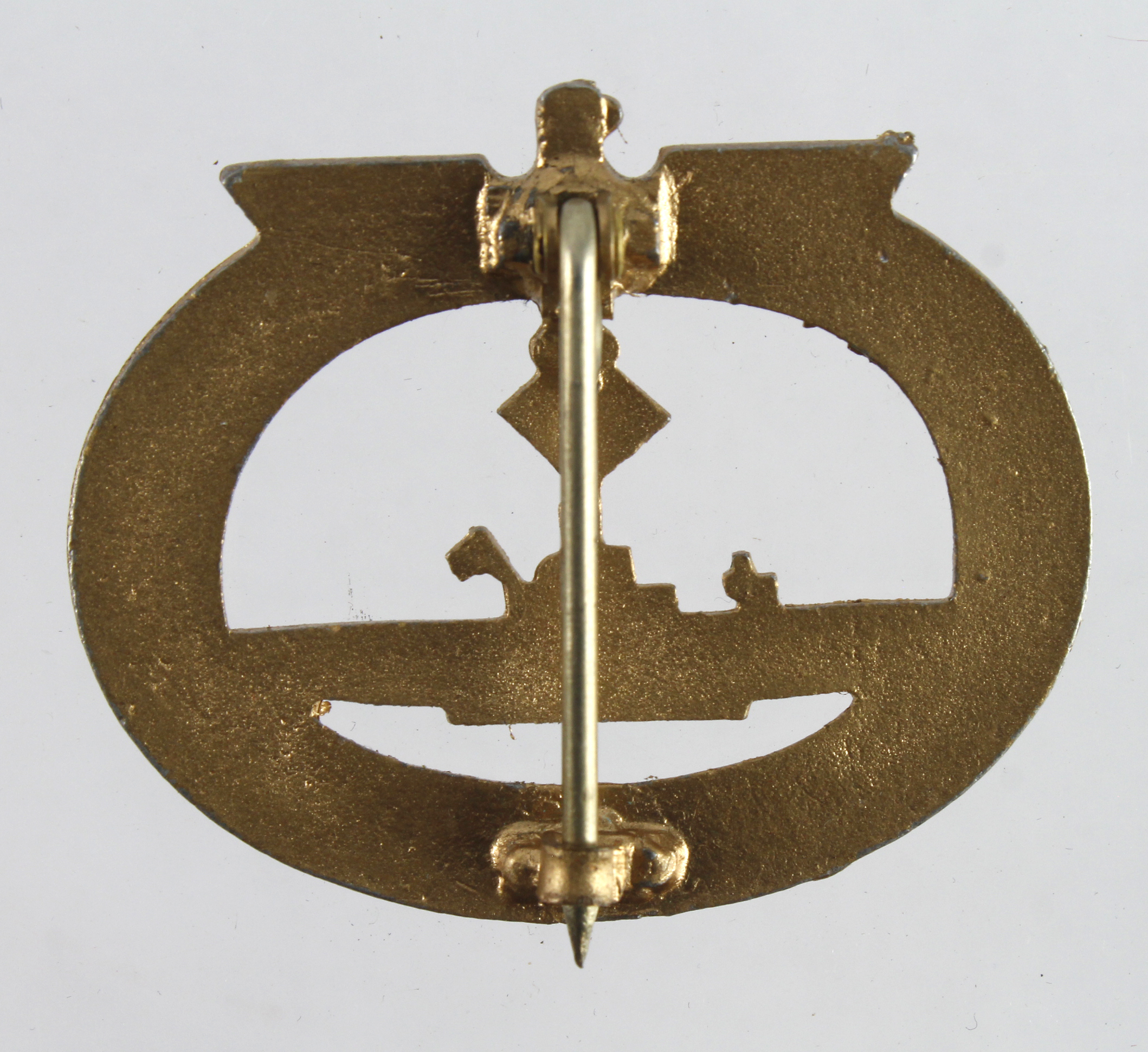 German kriegsmarine U boat badge - Image 2 of 2