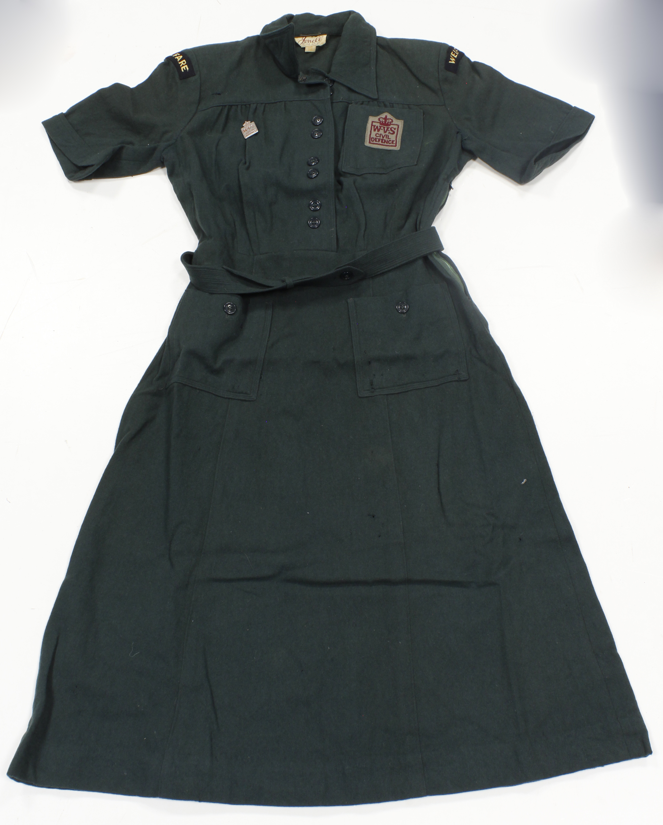 Womens Voluntary Service WVS / Civil Defence a ladies uniform.