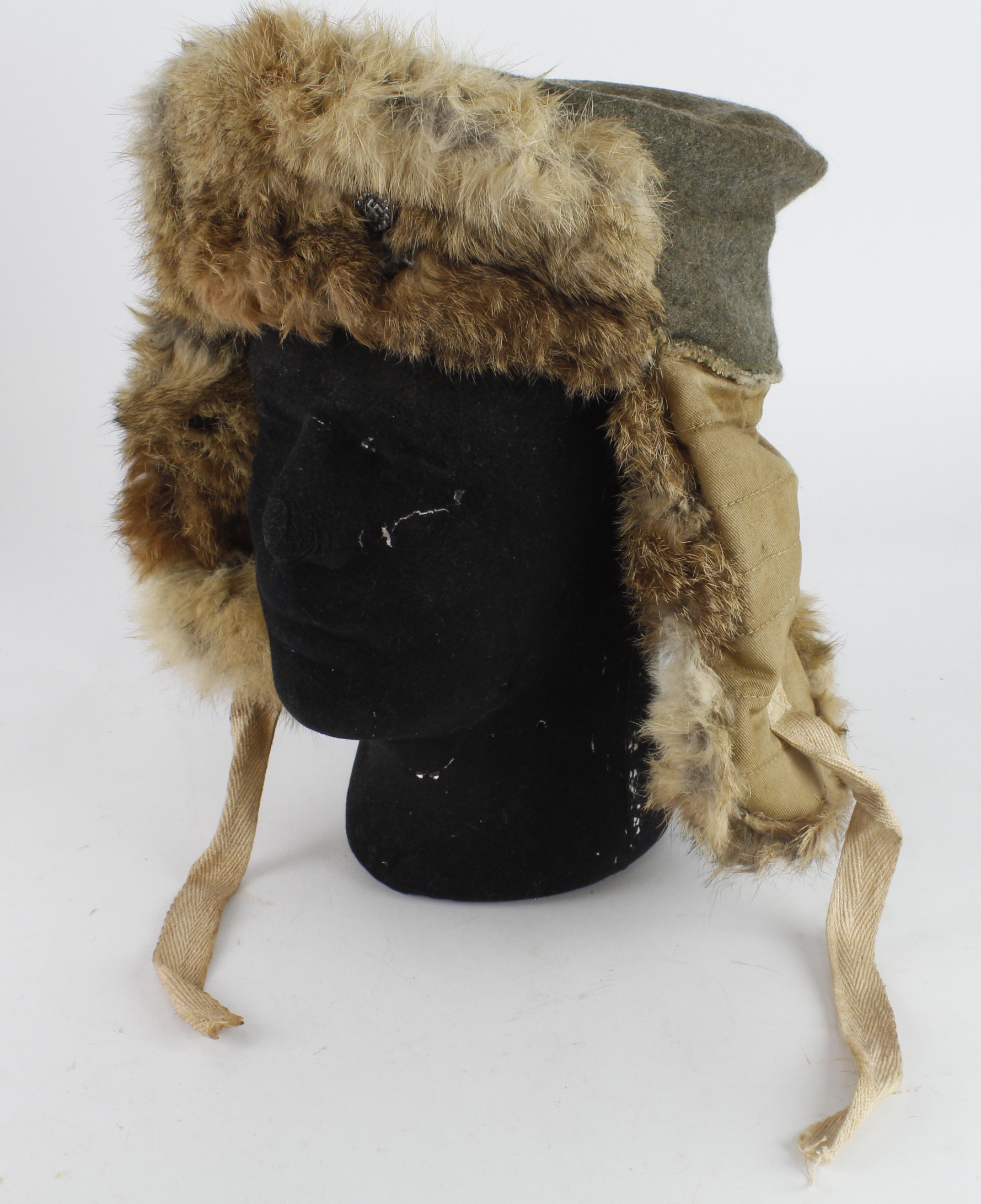 German winter fur hat a/f