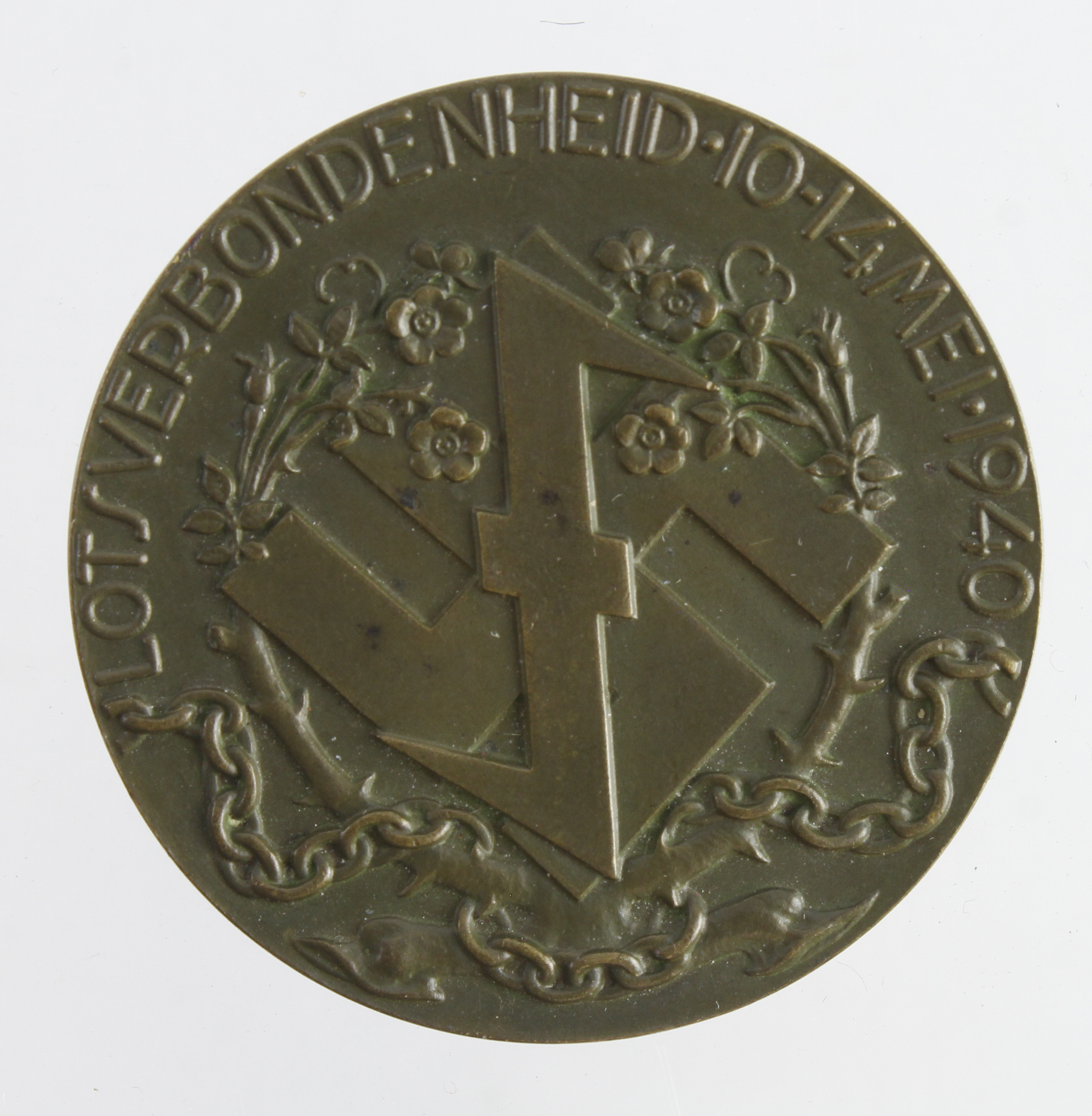 Germany from a one owner collection a most interesting medallion for the Dutch Fascists