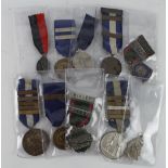 Medals a selection of 10x shooting medals inc Bisley.