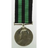 Ashanti Medal 1901 in silver named (176 Pte Kapeti 2nd C.Africa Regt) with copy medal roll