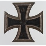 Germany from a one owner collection, an Iron Cross, 1870 1st class, tiny makers mark on pin, 3x