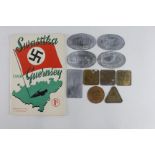 German Chanel Islands Occupation interest a selection of rationed goods tokens.