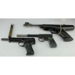 Air Pistol .22 Cal BSA Guns Ltd Scorpion. Diana SP50 4.5mm, and a T J Harrington & Son The Gat "Spud