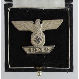 German Bar to the Iron Cross 1st Class, cased