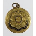 WW1 Bedfordshire & Hertfordshire locket probably purchase by soldier and sent home to his loved