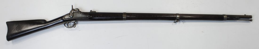 Rifle, a good and scarce US M1861 Percussion Rifle made by the Springfield Armory, Calibre .58",