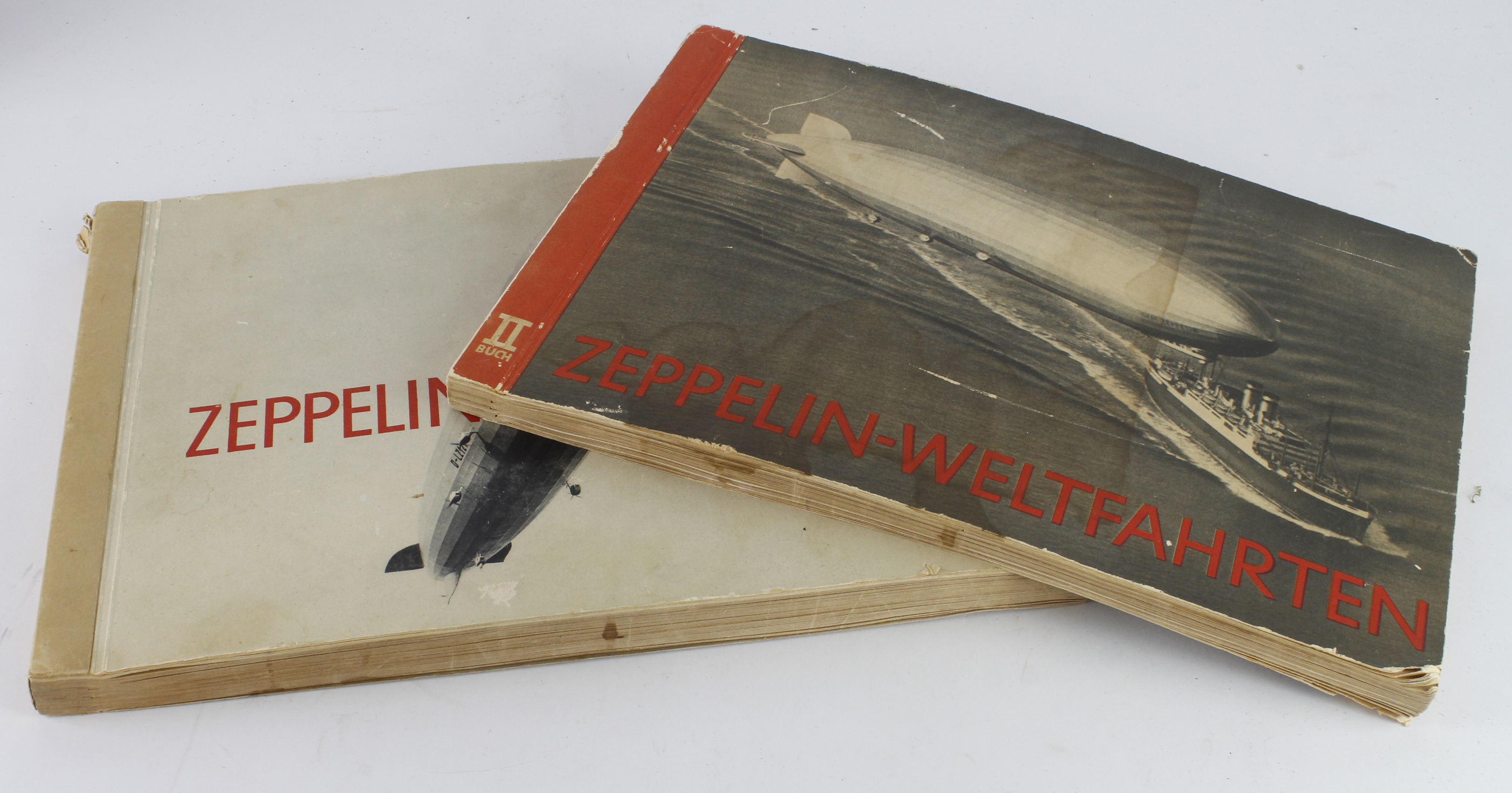 Zeppelin World Flights (1932) Volumes 1 & 2, produced in association with Club Cigarettes and the