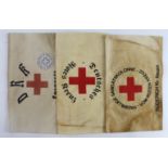 Germany from a one owner collection, three German Red Cross armbands.