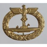 German kriegsmarine U boat badge