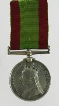 Afganaistan Medal 1880 (1520 Gnr W Willcocks 13/9th Bde RA) Note; the Afghan Medal roll shows his