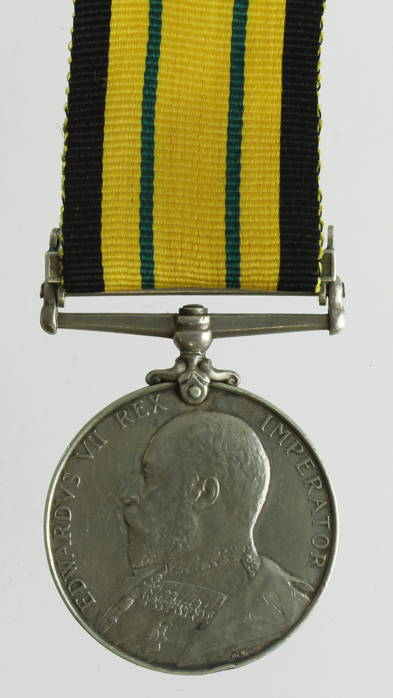 Africa General Service Medal EDVII with Somaliland 1902-04 clasp (3052 Pte Ram Sarup Ram 107th