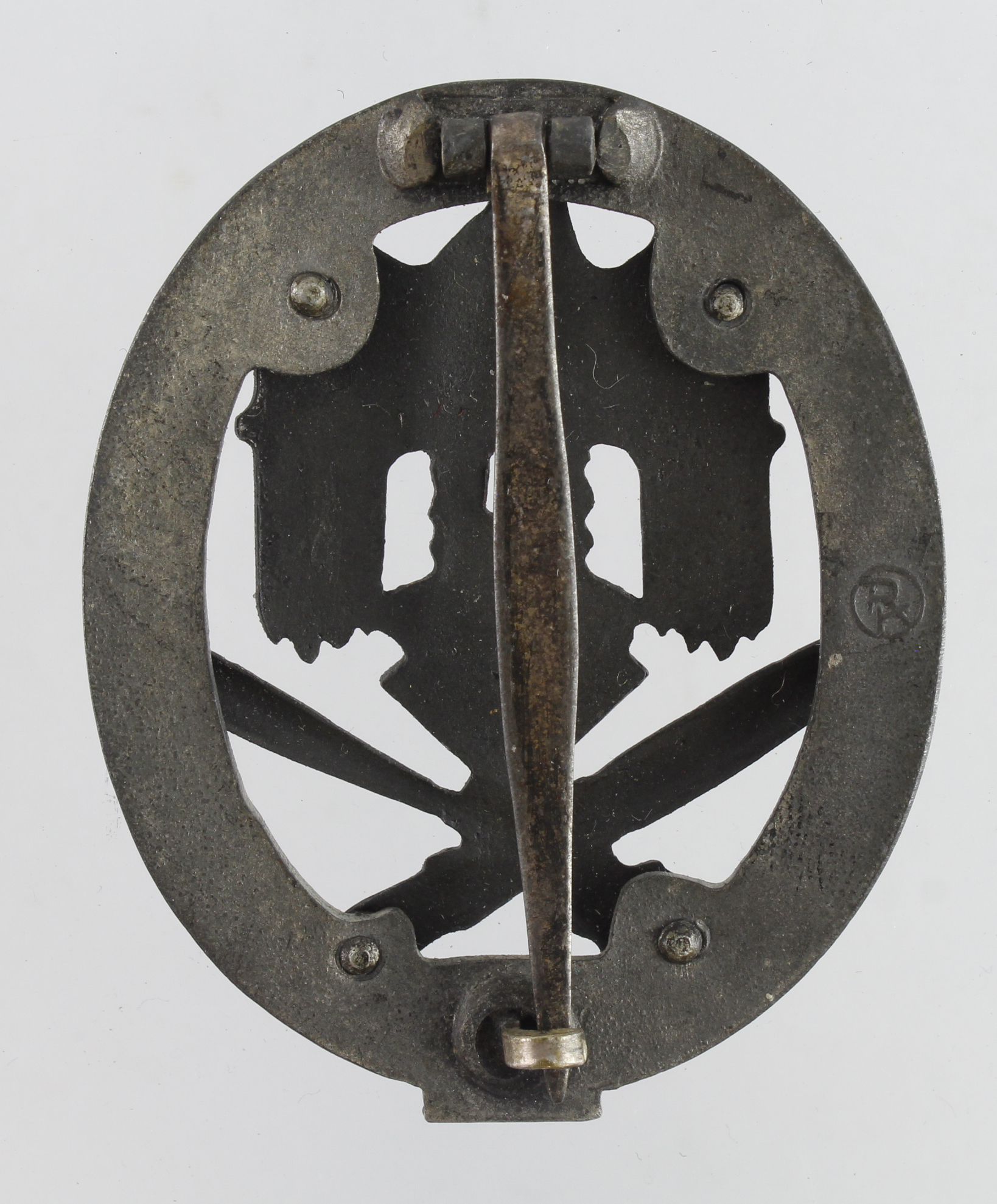 German from a one owner collection a Wehrmacht war badge General Assault badge "25" by "RK". - Image 2 of 2
