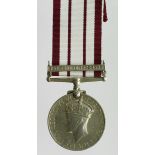 Naval General Service Medal GVI with Palestine 1936-1939 clasp (JX.139617 A Foad ORD SMN RN).