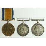 BWM & Mercantile Marine Medal (Robert H. Roberts), EDVII Royal Naval Reserve LSM (E.2084 R H